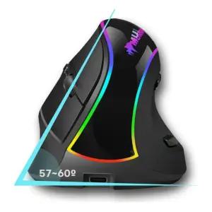 버티컬 블루투스 무선 마우스 인체공학 손목보호