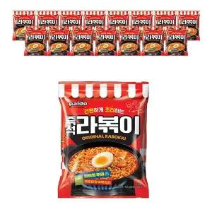 팔도 즉석라볶이 145g 4입 4개