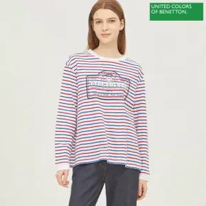 단가라 티셔츠 BATSA5411_WH