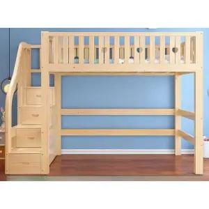 벙커침대책상 원룸 베드 매트리스 서랍장 2층 프레임