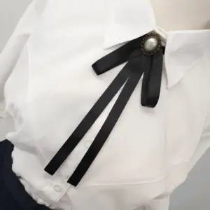 검정 입학 학예회 넥타이 리본 브로치 두줄 졸업 합창 합창대회 파티 교회 단체 무대 콩쿨