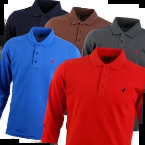 N 40수연사 PK 티셔츠 긴팔