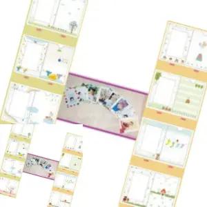 2WC 북아트 컬러 페이퍼 포토 30장BSET 아동미술재료 어린이만들기키트 종이액자만들기키트