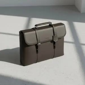 로터프 LOTUFF 남자 가죽 서류가방 숄더 크로스백 LO 0916 다크브라운