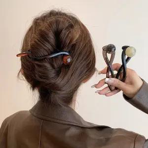 트위스트 마블써클 클립핀 데일리