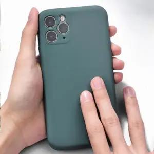 유니블링 아이폰 SE2 8 7 8+ 7+ 단색 컬러 젤리 휴대폰 케이스