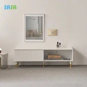 엘루 템바보드 서랍선반형 1200 낮은거실장