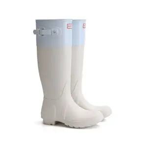 HUNTER WOMEN 오리지날 컬러 블럭 톨 레인부츠 - 캐스트페스티스카이 WFT2272RMACFS 176157