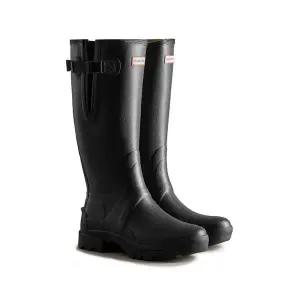 HUNTER MEN 오리지날 발모랄 사이드 어드저스터블 톨 레인부츠 - 블랙 MFT9136RNPBLK 176145