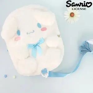 (선택 백팩 폼폼미아방지가방(시나모롤))백팩 시나모롤 폼폼미아방지가방 유아소풍가방 베베가방 어린이가