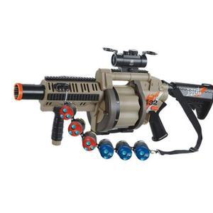 M32 유탄발사기 너프건 발사기 발사식 4소 사막 발사기 곡사포 디지털 개틀링 선물