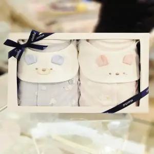 [압소바 의류] 도도모달 7부우주복(턱받이포함) 2벌세트 26년여름신상 (A1310603B)