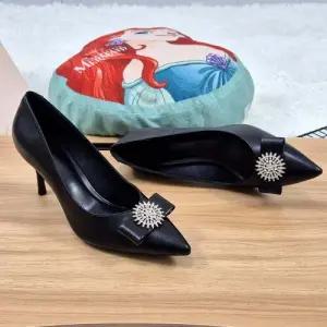 [제이시]제이시 7cm 큐빅 웨딩슈즈 스틸레토 소가죽 구두 K433