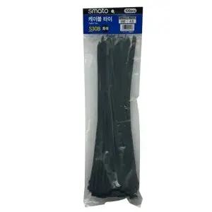 ( )스마토 케이블타이 미니 300mm 흑색 100개입 4.5mm