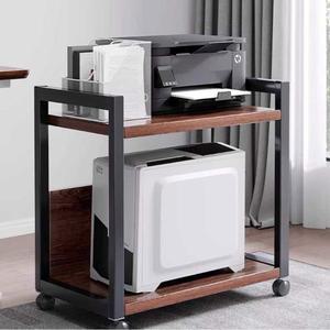 선반 컴퓨터 거치대 바퀴 본체 이동식 받침대 수납 PC 프린터