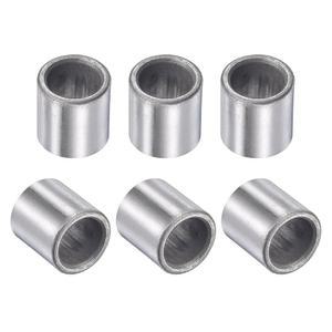 UXCELL 슬리브 베어링 10MM 보어 14MM 길이 부싱 OD 철 윤활 자체 6개 소결 15MM