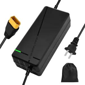 72V 리튬 배터리용 XT90 남성 플러그가 장착된 84V 5A 고속 충전기 냉각 시스템이 충전기(84V5A-XT90)