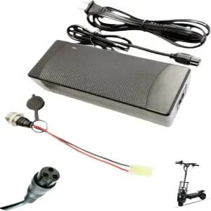 전기 스쿠터 리튬 배터리 전원 충전기 60V2A(67.2V) M16 항공 헤드(1+3-) 공급 장치는