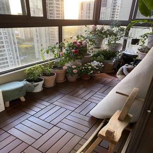 베란다데크 타일 나무 마루 농촌 자체 바닥바닥 욕실 리모델링 자포장 빈티지 바닥에는 방수