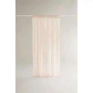 [ZARA] 자라 낮은 불투명도 얇은 커튼 - 라이트 베이지 3365998