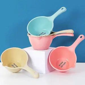 알뜰바가지 만능 손잡이 바가지 목욕 청소 물다라이