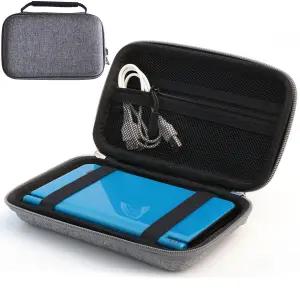 QFDSHOPCO 하드 캐리링 케이스 보관함 여행 보호 가방 파우치 닌텐도 3DS DS 라이트 XL LL 뉴 2DS