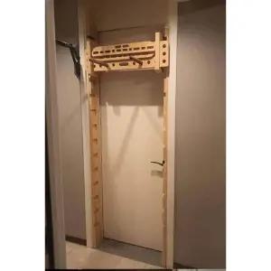 무타공 가정용 문틀 슈로스바 자작나무 철봉 홈트레이닝