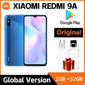 Xiaomi Redmi 9A /9AT 글로벌 버전 2GB 32GB 5000mAh 6.53 인치 핸드폰 MTK Helio G25 Octa Core 13MP 4G