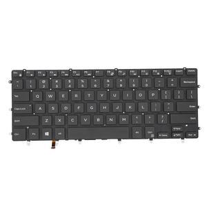 Dell XPS 15 9550 9560 9570, Precision 5510 5520 5530 5540 및 inspiron 7558 7568 노트북용 교체 키보드, 키보드 백라이트 미국 레이아웃 P/N: 0VC22N 0GDT9F