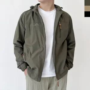 KSS 88171M 남자아웃도어 바람막이자켓-모자탈부착 깔끔한 패션 웨어 깔끔한 디자인