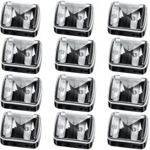 바이클리 12피스 화장품 연필깎이 립 라이너 샤프너 2홀 메이크업