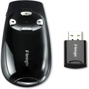 켄싱턴 무선 프레젠터 150피트 프로 2 그린 클래스 블랙 레인지