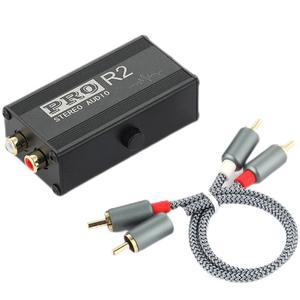 접지 루프 오디오 아이솔레이터 감소기 H7BD RCA 사운드 잡음 AUX 신호 범용