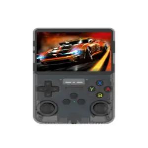 R36S 휴대용 레트로 게임기 미니 고전 복고풍 아케이드 소형 클래식 콘솔 투명 블랙