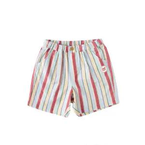 선물추천 [밍크뮤HP]26년S/S (RD)레인보우멀티스트라이프팬츠 (36315-412-04)