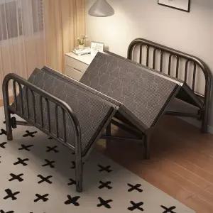 이동식 접는침대 좁은방 확장 철제침대 작은 소파베드
