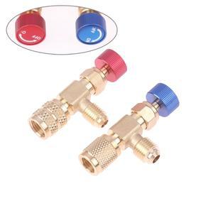 R22 감지 도구 DIY 액세서리 에어컨 플러스 안전 액체 밸브 R410 냉매 진공 보수 스위치