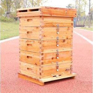 토종 벌통 사각 됫박벌통 나무 상자 몰드 개량 박스 튼튼한 벌굴집 관찰창 벌집통 환태통