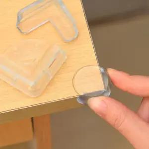 모서리 보호대 4개 실리콘 투명 3M 접착 가드 M50205 Kwj4+6OlK