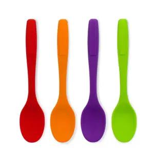 실리콘수저 아기 어린이 숟가락 유아용 Dcs2+4KOw