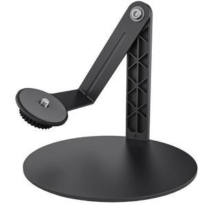 네뷸라 캡슐 시리즈용 하우아 프로젝터 스탠드 및 XGIMI Halo+(신규) 3 /Air /Pro, 미니 프로젝터와 함께 작동 | 천장 벽 투영, 높이 조절 가능, 360 회전 1/4인치 나사(A-Black)