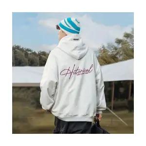 슬램덩크 남성 맨투맨 레터링 자수 후드 커플 봄가을겨울 캐주얼 HO3