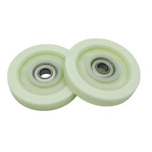 2팩 1364059004 롤러 채널 드럼 AEG 자누시 일렉트로룩스호환 텀블 건조기 풀리 1364169001용