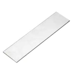 MECCANIXITY 1Pcs 7.9 x 2 구리 플랫 바 접지 시스템 아키텍처 프로젝트용 두께 1/8 주석 재고