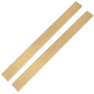 2 PCS 1/4 x 1 C360 브라스 플랫 BAR 12 롱 솔리드 .230 밀 재고