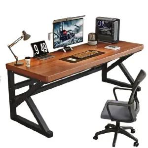 책상 대학생 공부 철제 컴퓨터 중학생 원목 멀티 세트 고등학생 100x50x75cm 청