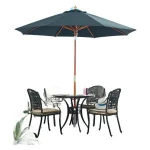 접이식 나무 생강 대형 원목 테이블 변신 노란색 우드 공원 포차 세트 벤치