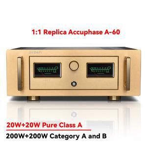 BREEZE 1:1 복제 Accuphase A-60 퓨어 클래스 A 전문 파워 앰프  하이파이 피버 오디오  스테이지