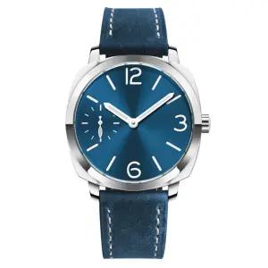 Corgeut 42mm polished 케이스 sterile 다이얼 사파이어 글래스 ST3600 수동 winding 남성 시계 [세금포함]