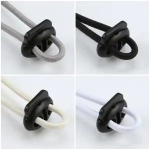 마스크 스트랩 만들기 스토퍼 단추 줄 끈 재료 걸이 길이조절 10p